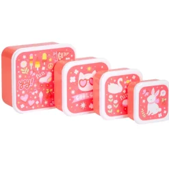 A Little Lovely Company Charlie Lunch & Snack Box fun