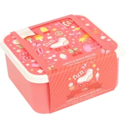 A Little Lovely Company Charlie Lunch & Snack Box fun