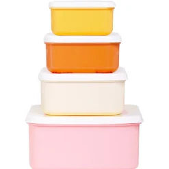 A Little Lovely Company Charlie Lunch & Snack Box rainbows