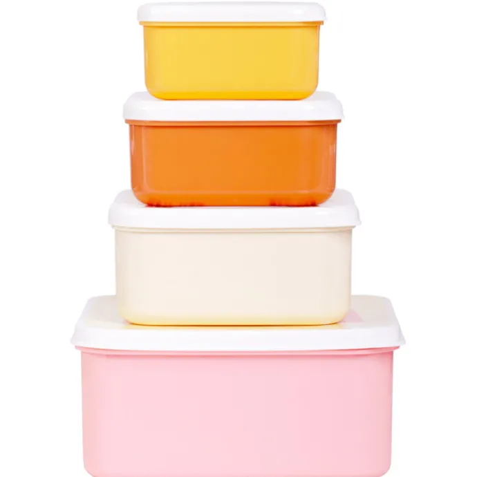 A Little Lovely Company Charlie Lunch & Snack Box rainbows