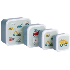 A Little Lovely Company Charlie Lunch & Snack Box vehicles