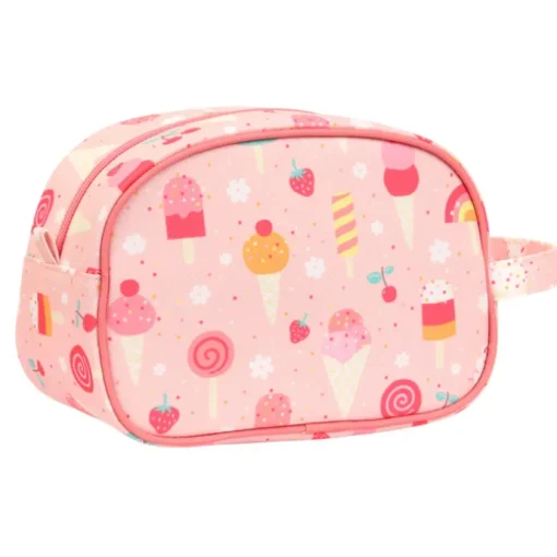 A Little Lovely Company Jules Toiletry Bag ice-cream