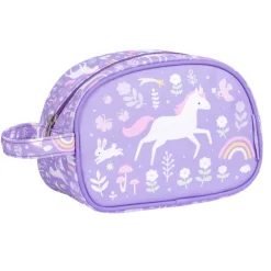 A Little Lovely Company Jules Toiletry Bag unicorn dreams