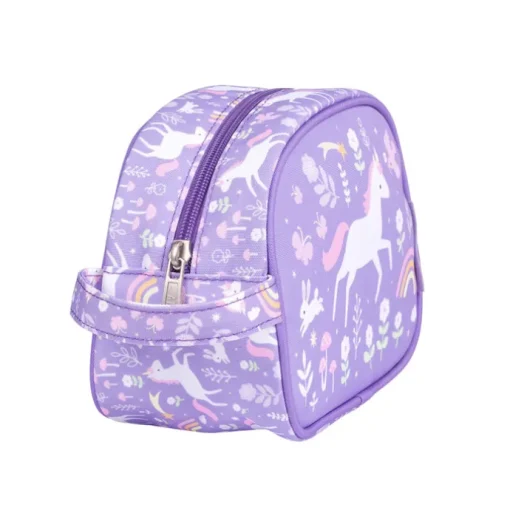 A Little Lovely Company Jules Toiletry Bag unicorn dreams