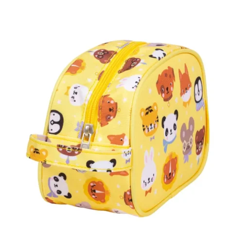 A Little Lovely Company Jules Toiletry Bag animal friends