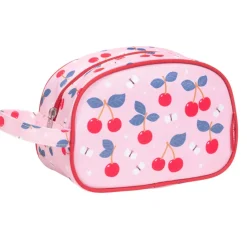 A Little Lovely Company Jules Toiletry Bag cherries