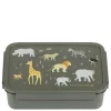 A Little Lovely Company Robin Bento Lunchbox savanna