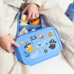 A Little Lovely Company Robin Bento Lunchbox pirates