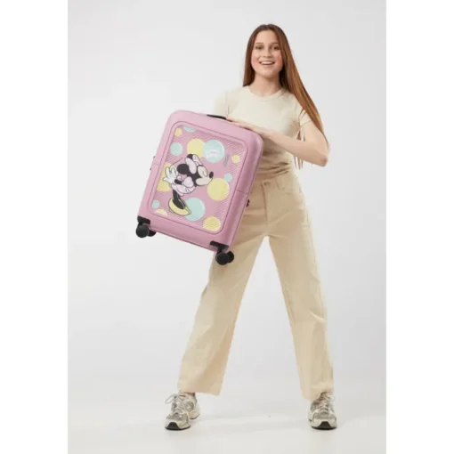 American Tourister Dashpop Disney Spinner 55 Expandable minnie bubbles