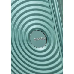 American Tourister Soundbox Aluminium Spinner 68 cm Expandable dusty turquoise