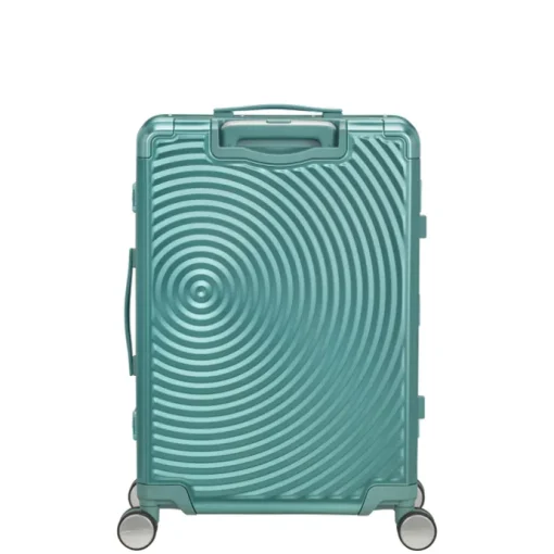 American Tourister Soundbox Aluminium Spinner 68 cm Expandable dusty turquoise