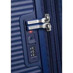 American Tourister Soundbox Spinner 67 Expandable midnight navy