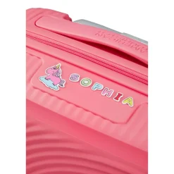 American Tourister Soundbox Mini Spinner 47 sun kissed coral