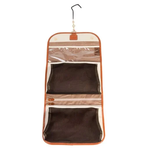 Bric's Firenze Trifold Travel Toilettas cream