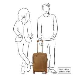 Bric's Life Trolley 55cm olive