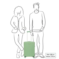 Bric's Positano Cabin Trolley 55 sea green