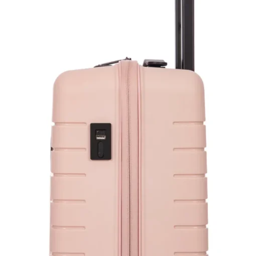 Bric's Ulisse Trolley 55 USB pearl pink