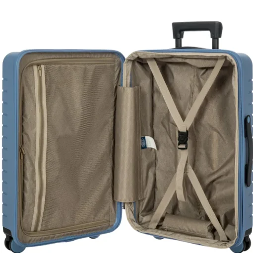Bric's Ulisse Trolley Expandable Medium 65 grey blue