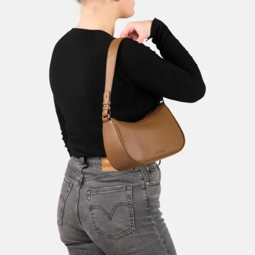 Burkely Always Ava Baguette Bag taupe