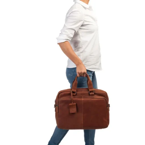 Burkely Antique Avery Workbag 15.6" cognac