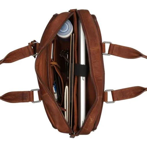 Burkely Antique Avery Workbag 15.6" cognac