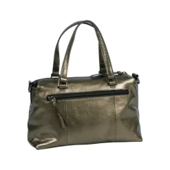 Burkely Creased Crystal Handbag gun metal