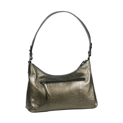 Burkely Creased Crystal Shoulderbag gun metal