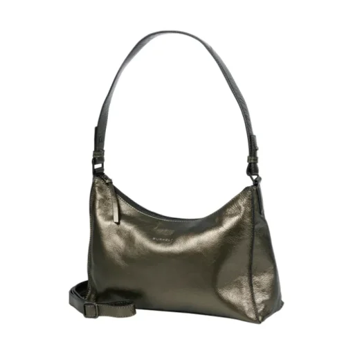 Burkely Creased Crystal Shoulderbag gun metal