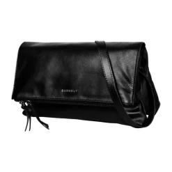 Burkely Creased Crystel Satchel Bag black