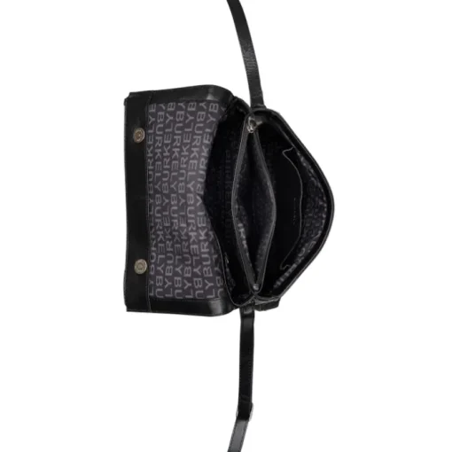 Burkely Creased Crystel Satchel Bag black