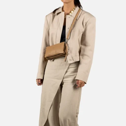 Burkely Soft Skylar Triple Pocket Zip cozy cognac