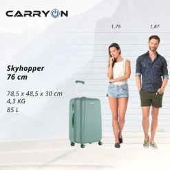 CarryOn Skyhopper 55 + 78 Set olive