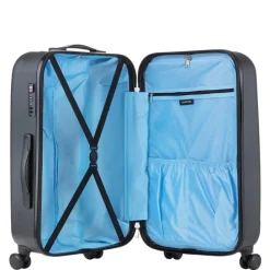CarryOn Skyhopper 4 Wiel Trolley 55 + Beautycase Set black