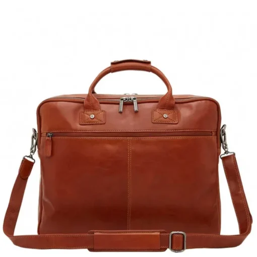 Castelijn & Beerens Firenze Business Laptoptas 17" licht bruin