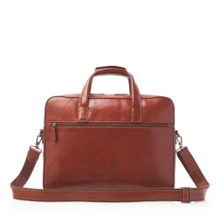 Castelijn & Beerens Gaucho Ted Laptop Bag 15.6'' cognac