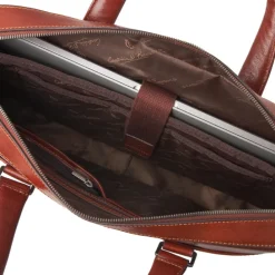 Castelijn & Beerens Gaucho Ted Laptop Bag 15.6'' cognac