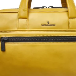 Castelijn & Beerens Nappa X Charlie Laptop / Tablet Tas 15.6'' geel