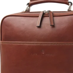 Castelijn & Beerens Verona Laptop Rugzak 15.6'' + tablet RFID lichtbruin