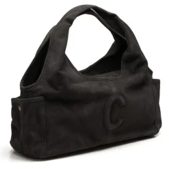 Chabo Suede Sophie Mini Shopper black