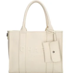 Charm London Bond Shopper broken white