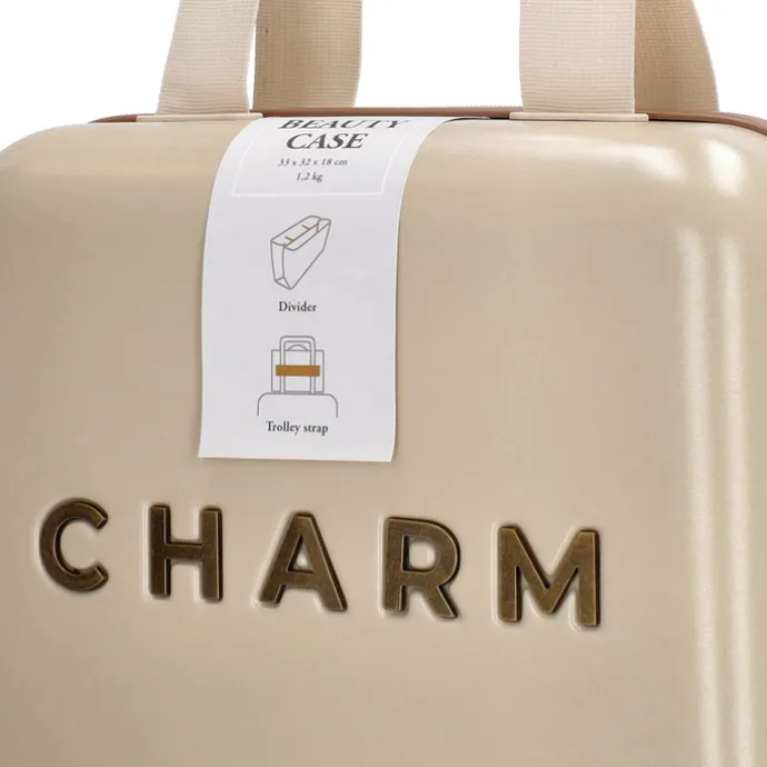 Charm London Capetown Beautycase beige