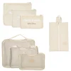 Charm London Travel Accessoires Packingcubes taupe