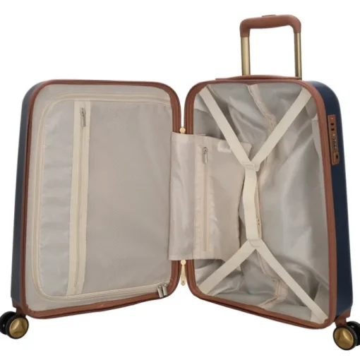 Charm London Travel Trolley Set blauw