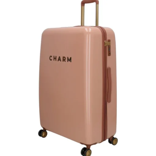 Charm London Travel Trolley L roze