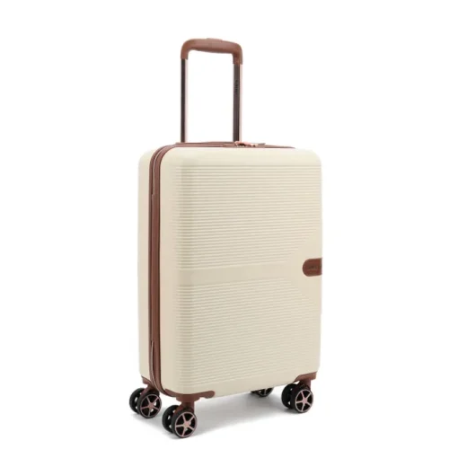 Decent Stella Cabin Trolley 55 off white