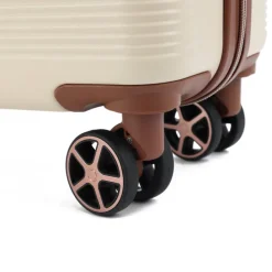 Decent Stella Cabin Trolley 55 off white