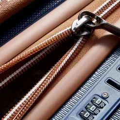 Delsey Chatelet Air 2.0 4 Wheel Medium Trolley 66 navy blue