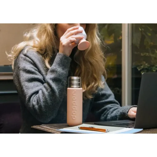 Dopper Insulated Bottle 350 ml pebble peach