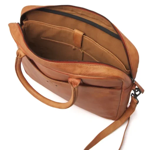 dR Amsterdam Ascend Workbag cognac