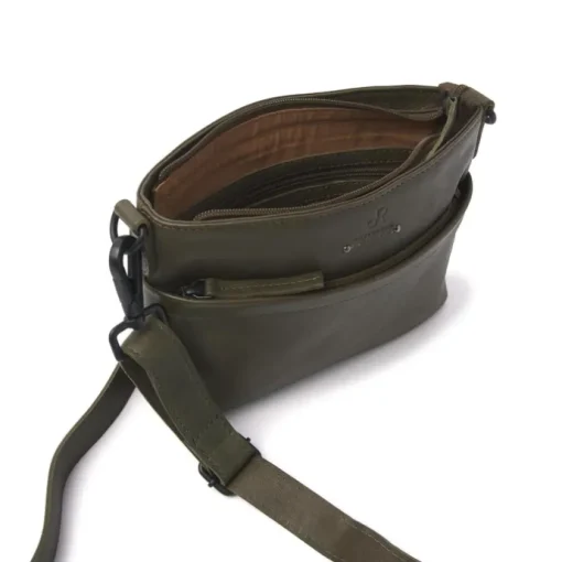 dR Amsterdam Tampa Schoudertas V olive